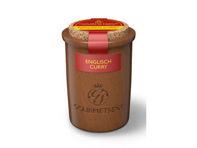 Englisch Curry - Moutarde de Montjoie - Steinzeugtopf 100 ml
